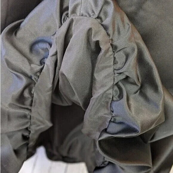 Alexia II black and white strapless Knee Length Formal dress Women's 10 - Picture 4 of 4